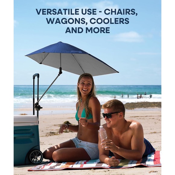 Sport-Brella Versa-Brella SPF 50+ Adjustable Umbrella with Universal Clamp - Picture 2 of 7